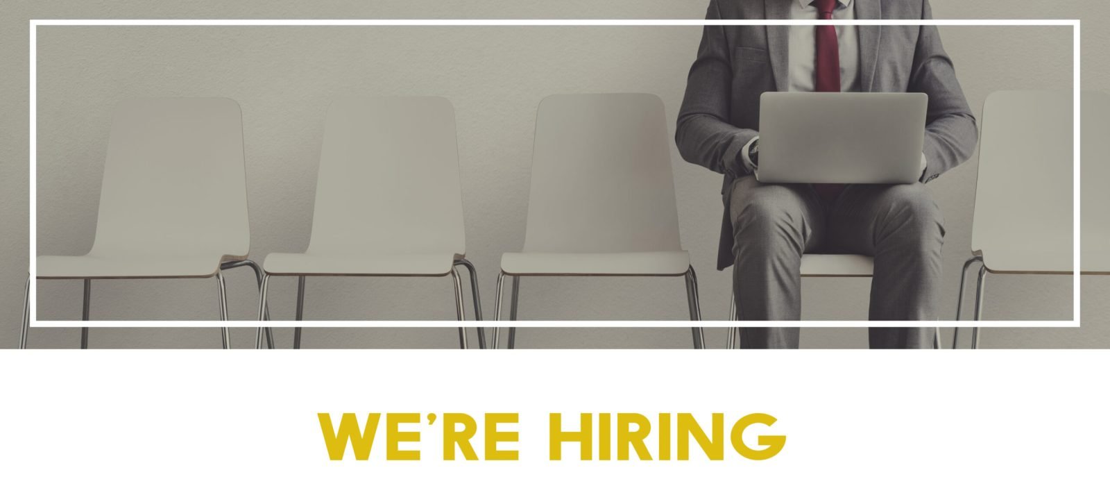 Businessman using laptop analysis data investment